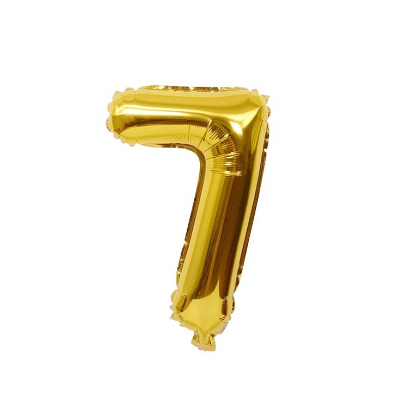 Balon s Brojem 7