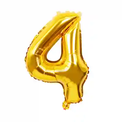 Balon s Brojem 4