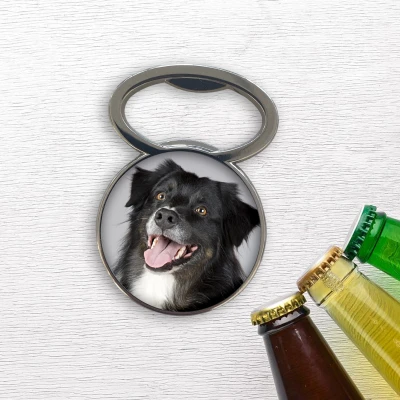 Okrugli otvarač s fotografijom