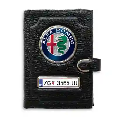 Novčanik s pretincem za novac s kopčom - Alfa Romeo