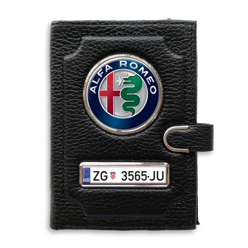 Novčanik s pretincem za novac s kopčom - Alfa Romeo