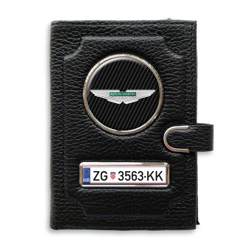 Novčanik s pretincem za novac s kopčom - Aston Martin