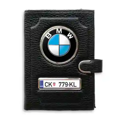 Novčanik s pretincem za novac s kopčom - BMW