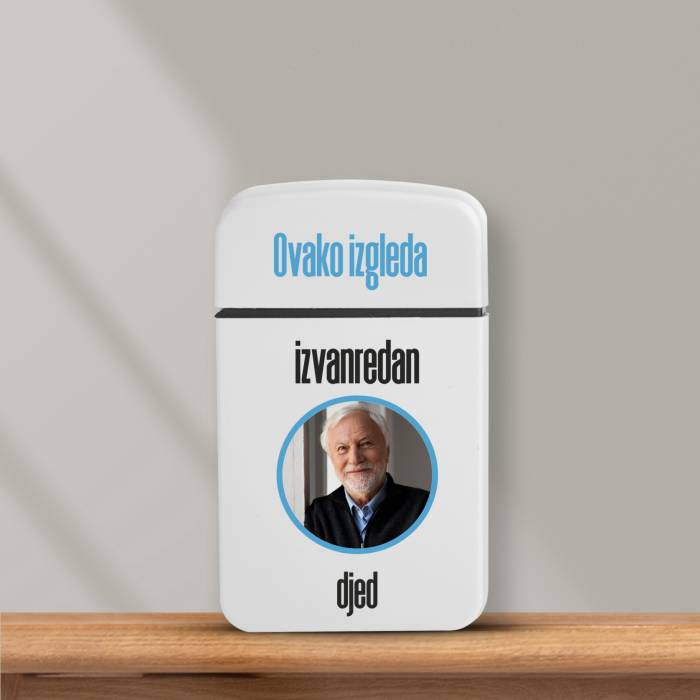 Personalizirani vjetrootporni upaljač - Izvanredan djed