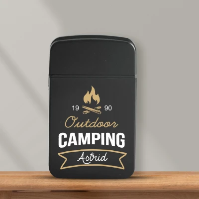 Personalizirani vjetrootporni upaljač - Kampiranje na otvorenom