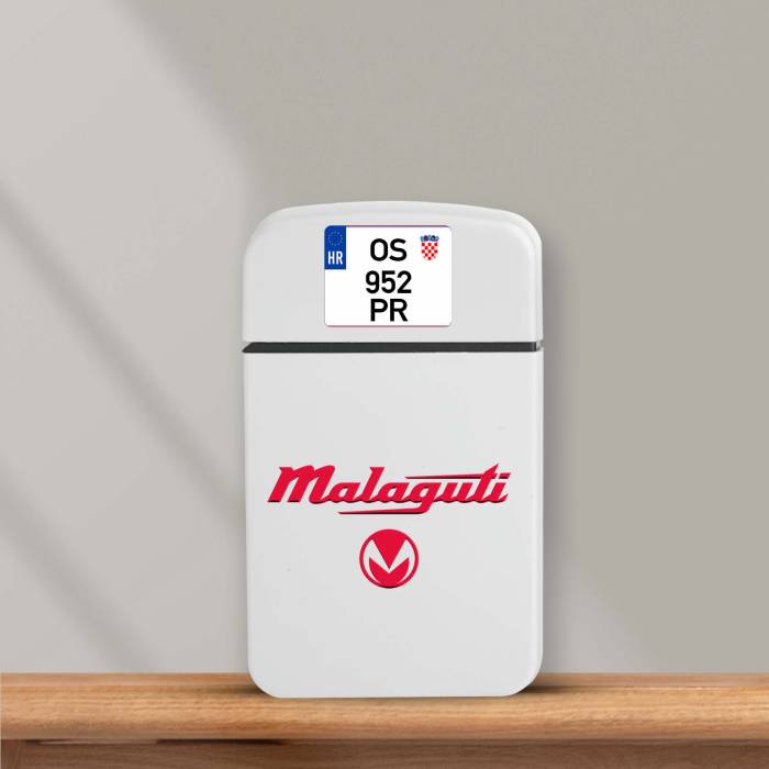 Personalizirani upaljač otporan na vjetar - Malaguti