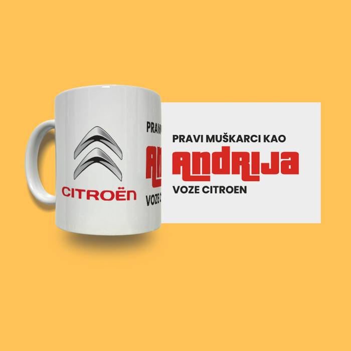 Personalizirana keramička šalica - Citroen