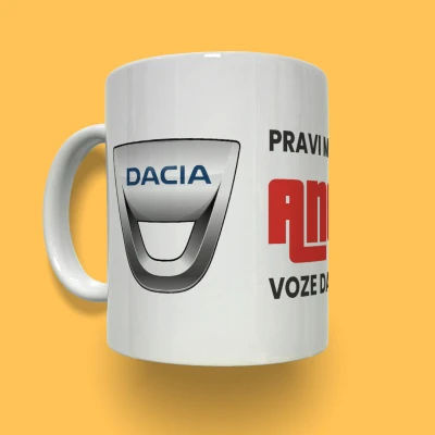 Personalizirana keramička šalica - Dacia