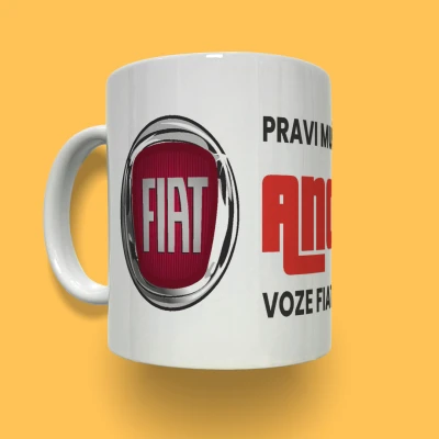 Personalizirana keramička šalica - Fiat