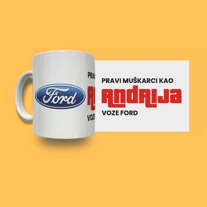 Personalizirana keramička šalica - Ford