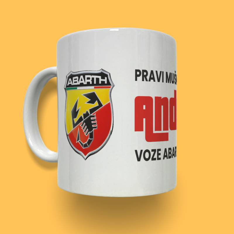 Personalizirana keramička šalica - Abarth