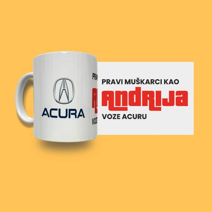 Personalizirana keramička šalica - Acura