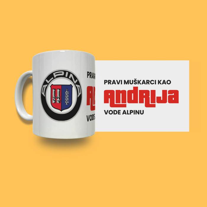 Personalizirana keramička šalica - Alphina