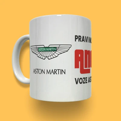 Personalizirana keramička šalica - Aston Martin