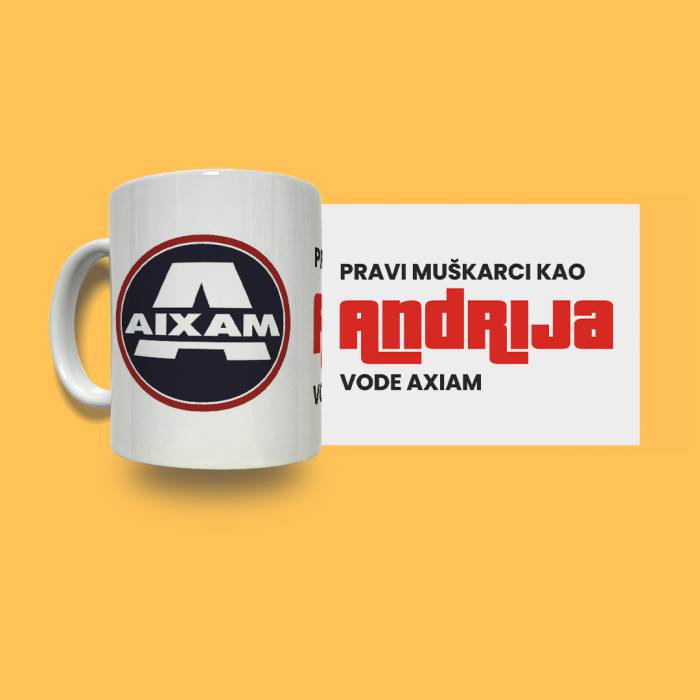 Personalizirana keramička šalica - Aixam