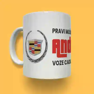 Personalizirana keramička šalica - Cadillac