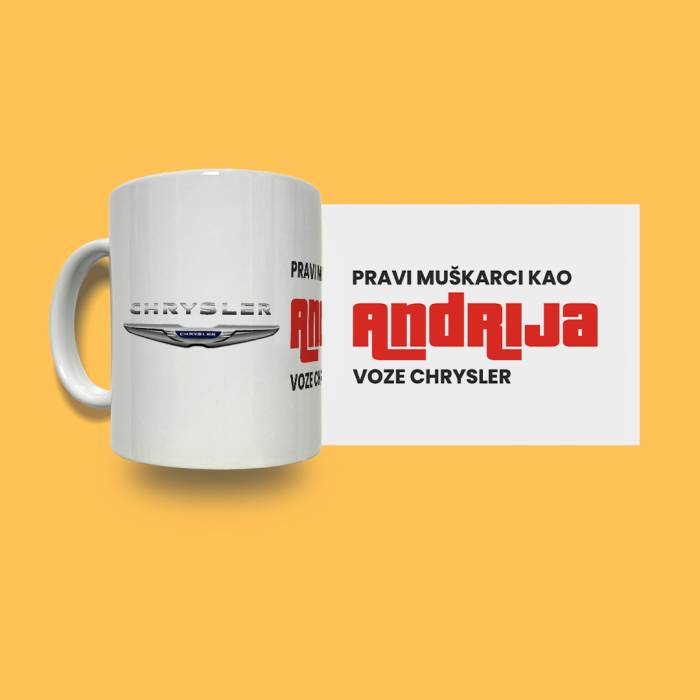 Personalizirana keramička šalica - Chrysler