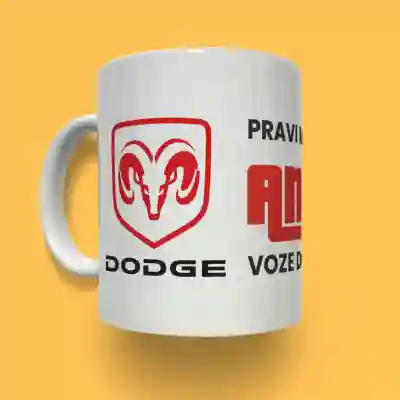 Personalizirana keramička šalica - Dodge