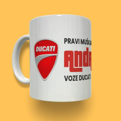 Personalizirana keramička šalica - Ducati 