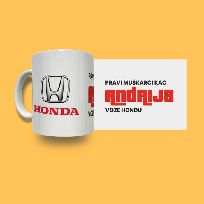Personalizirana keramička šalica - Honda