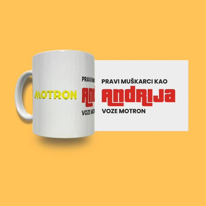 Personalizirana keramička šalica - Motron