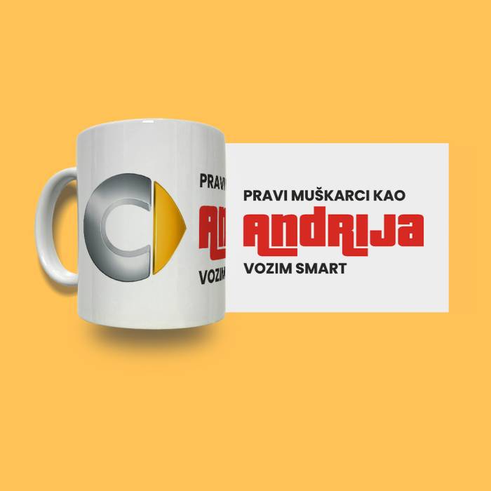 Personalizirana keramička šalica - Smart