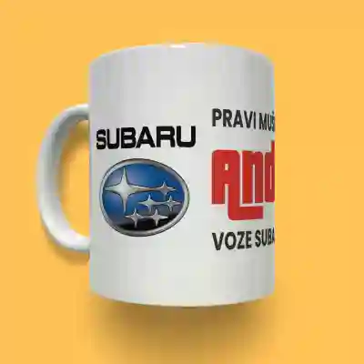 Personalizirana keramička šalica - Subaru