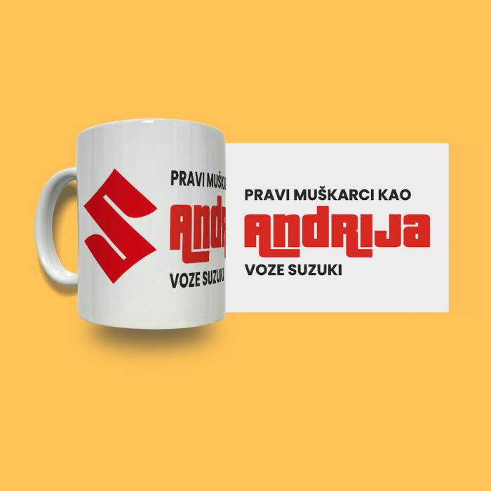 Personalizirana keramička šalica - Suzuki
