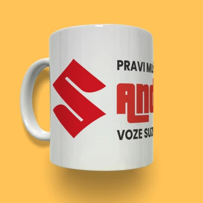 Personalizirana keramička šalica - Suzuki