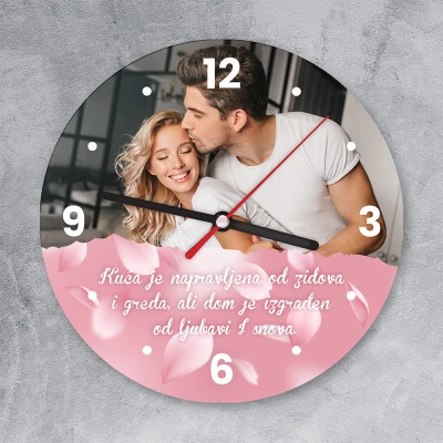 Zidni sat – Dom pun ljubavi