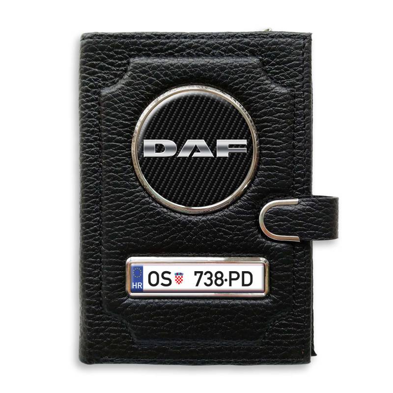 Novčanik s pretincem za novac s kopčom - DAF