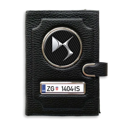 Novčanik s pretincem za novac s kopčom - DS