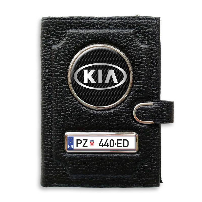 Novčanik s pretincem za novac s kopčom - KIA