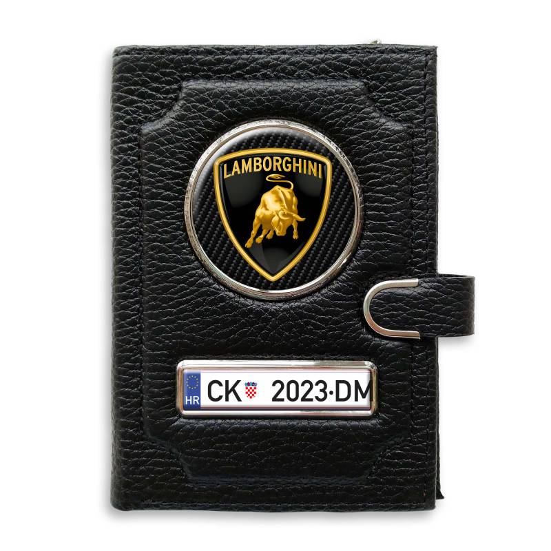 Novčanik s pretincem za novac s kopčom - Lamborghini