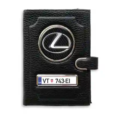 Novčanik s pretincem za novac s kopčom - LEXUS