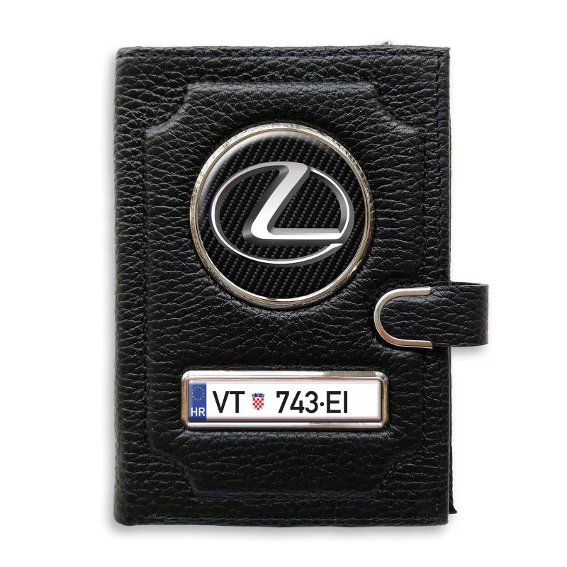 Novčanik s pretincem za novac s kopčom - LEXUS