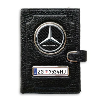 Novčanik s pretincem za novac s kopčom - Benz AMG