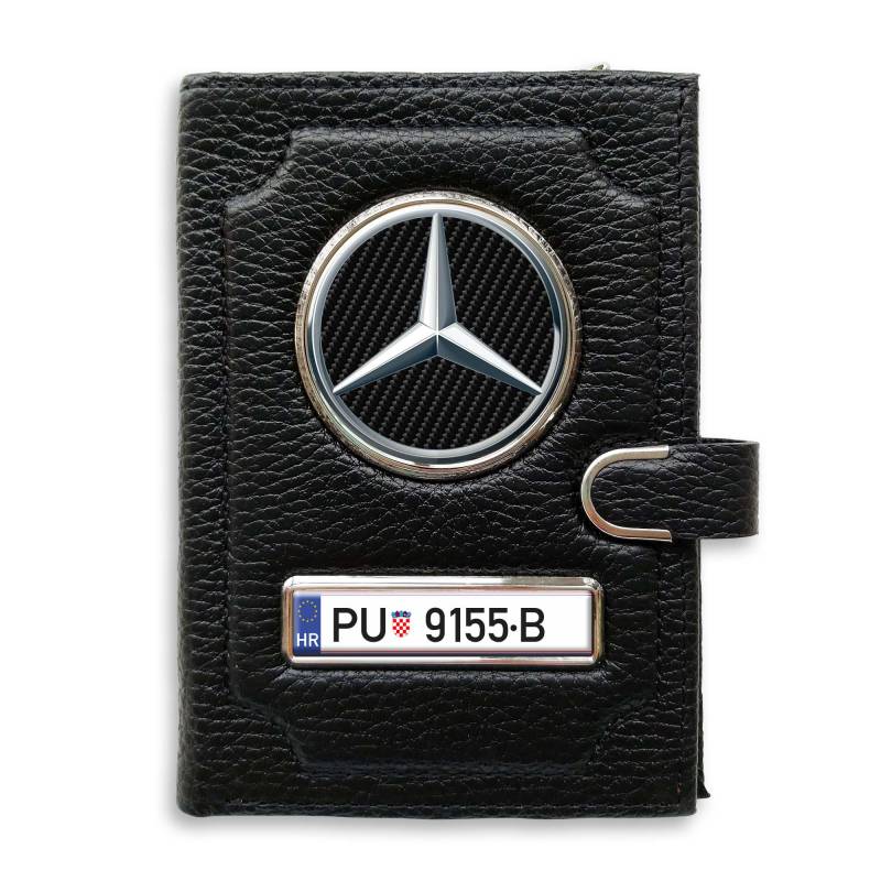 Novčanik s pretincem za novac s kopčom - Mercedes