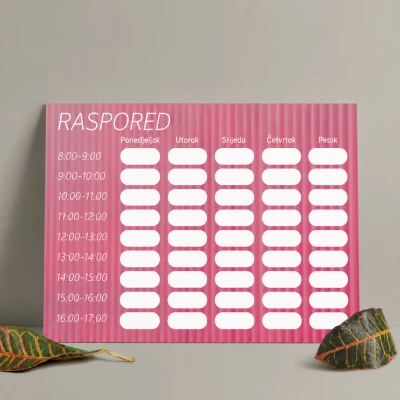 Personalizirani školski raspored
