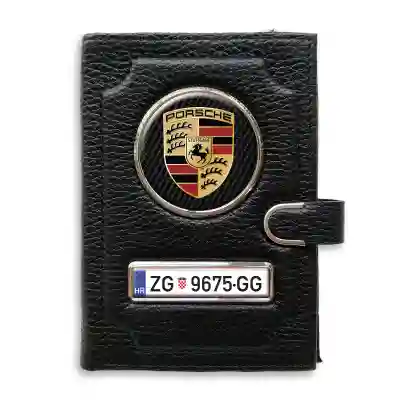 Novčanik s pretincem za novac s kopčom - PORSCHE