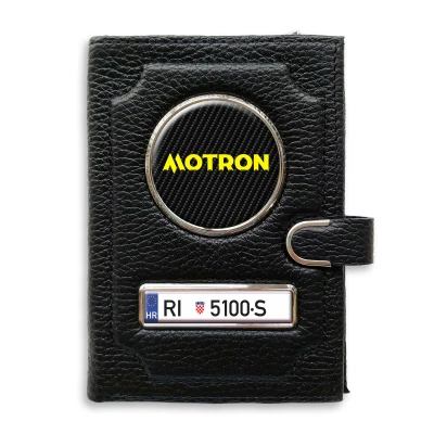 Novčanik s pretincem za novac s kopčom - Motron