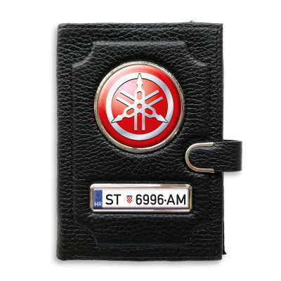 Novčanik s pretincem za novac s kopčom - Yamaha Red