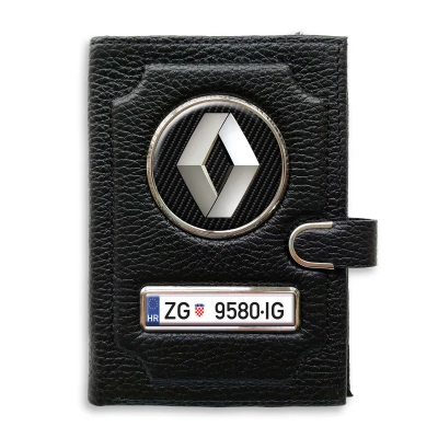 Novčanik s pretincem za novac s kopčom - RENAULT