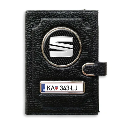 Novčanik s pretincem za novac s kopčom - SEAT