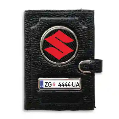 Novčanik s pretincem za novac s kopčom - Suzuki