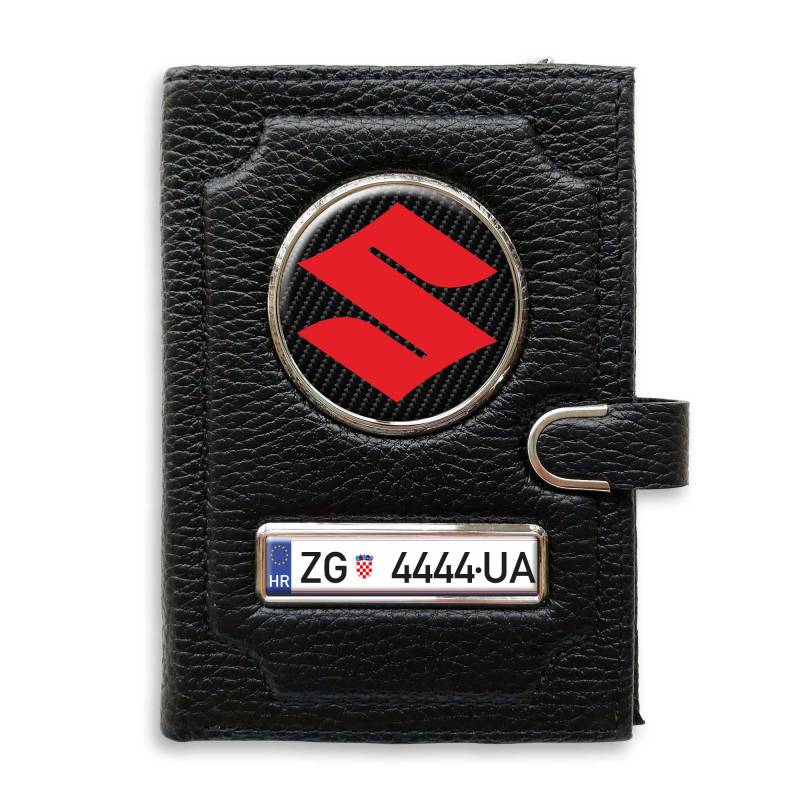 Novčanik s pretincem za novac s kopčom - Suzuki