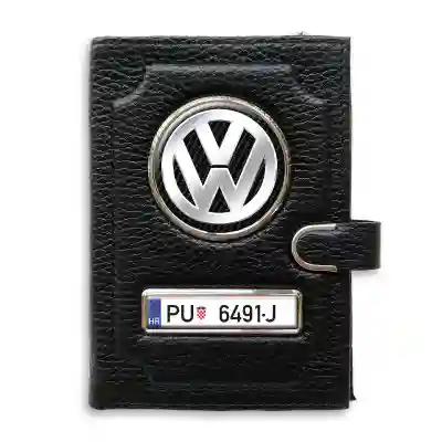 Novčanik s pretincem za novac s kopčom - Volkswagen Silver