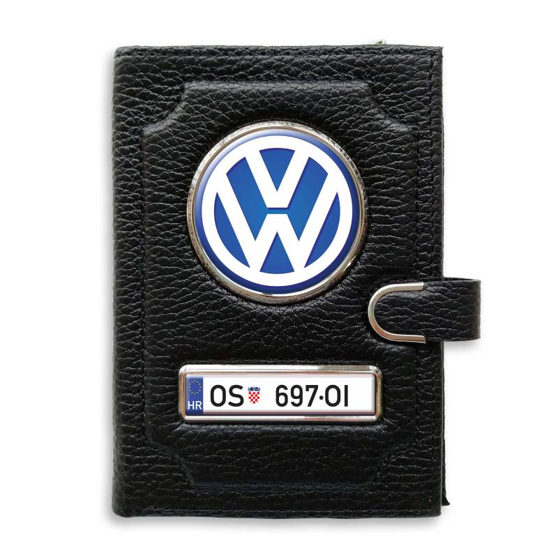 Novčanik s pretincem za novac s kopčom - vw