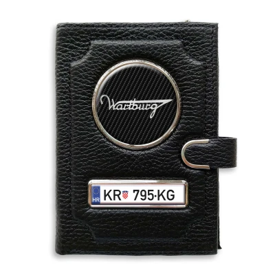 Novčanik s pretincem za novac s kopčom - Wartburg