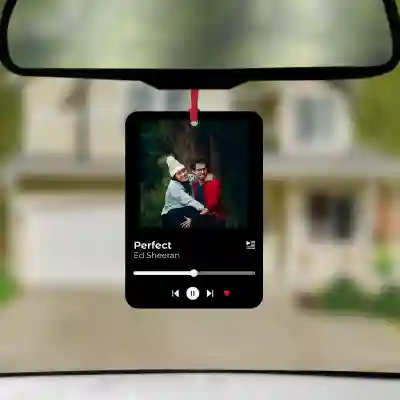 Personalizirani osvježivač za auto – Tvoja pjesma i slika
